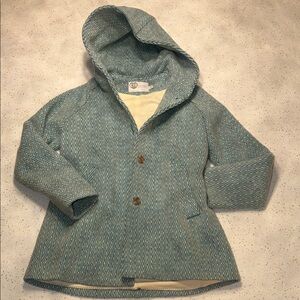 Stylish Kids Hooded Jacket - Blue